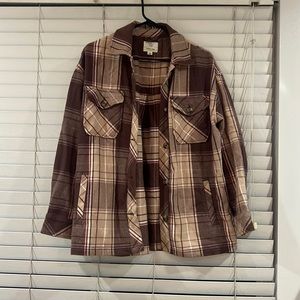 Oversized flannel rarely used